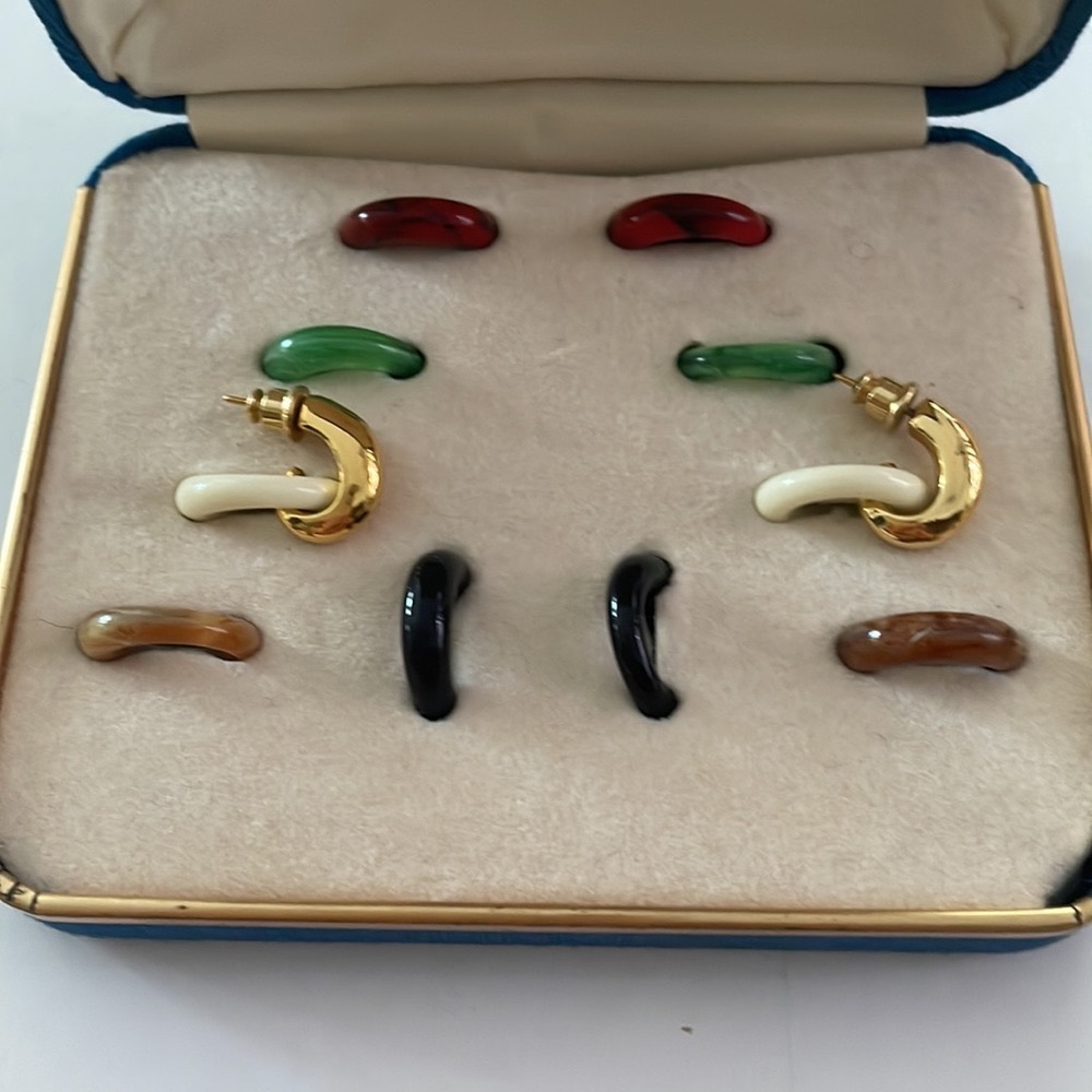 Trifari 1950’s interchangeable earrings